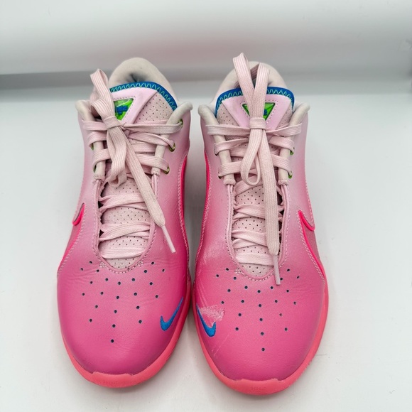 Nike Mens Lebron XXII SN (I Promise) Pink and Blue Sneakers - Picture 3 of 14